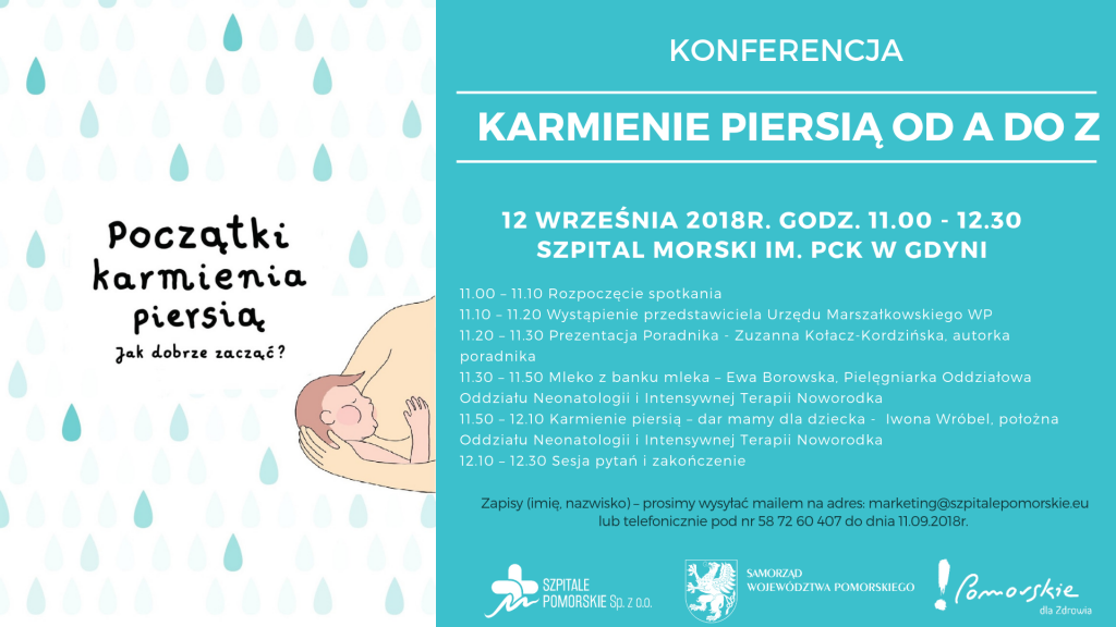 Zapraszamy na konferencję „KARMIENIE PIERSIĄ OD A DO Z”