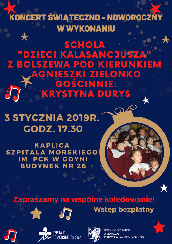 Koncert świąteczno – noworoczny  03.01.2019r.