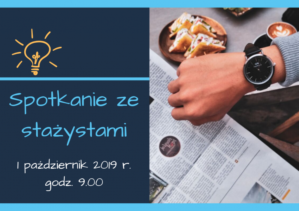 SPOTKANIE ZE STAŻYSTAMI