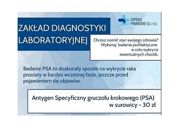 WYKONAJ BADANIA PSA W WEJHEROWIE – ODPŁATNE ŚWIADCZENIA ZDROWOTNE