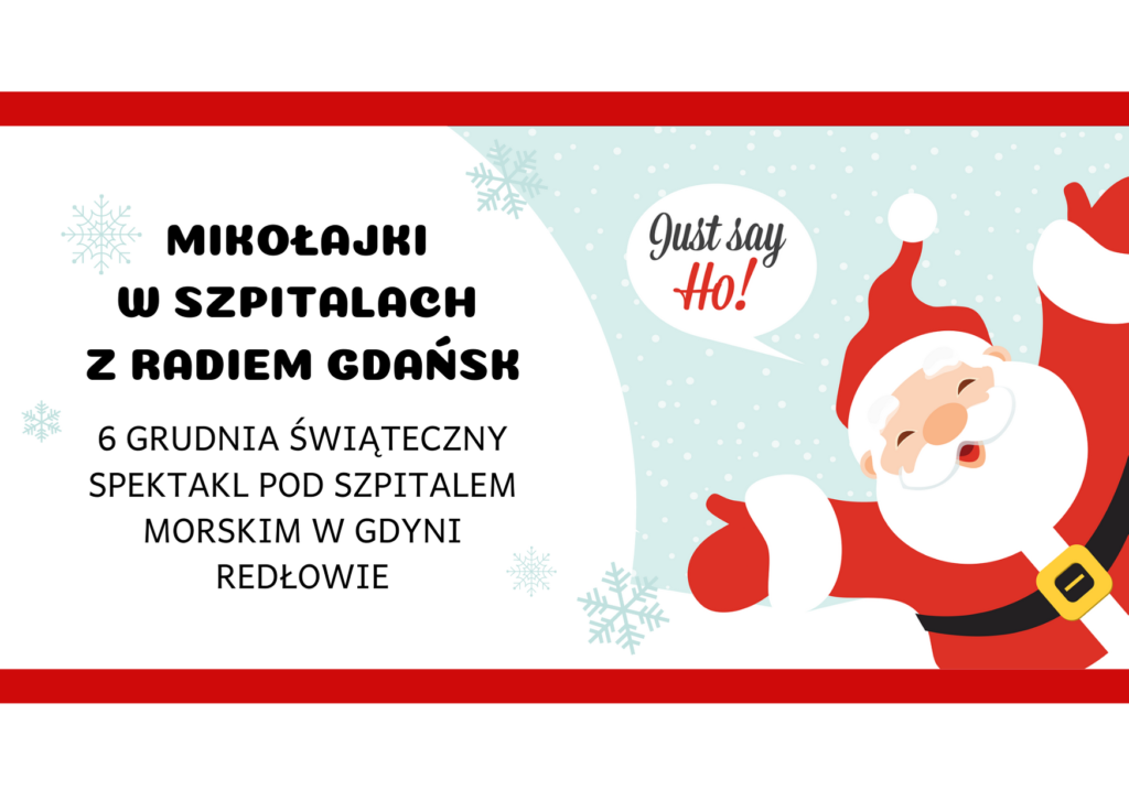 Mikołajki w szpitalach z Radiem Gdańsk