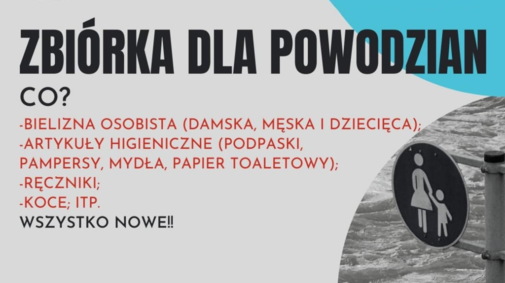 Zbiórka dla powodzian w „Szpitalach Pomorskich”